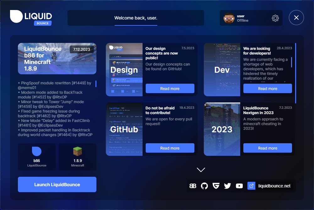 LiquidBounce - Launcher